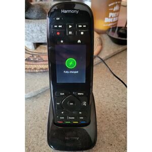 Logitech Harmony Ultimate One Universal Remote Control N-R0007 w/ Charger TESTED